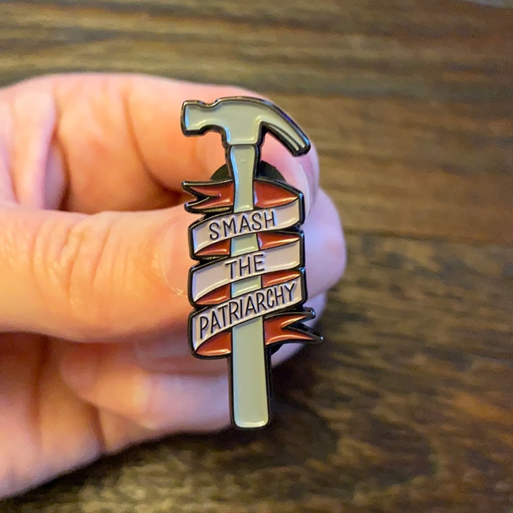 Smash the Patriarchy Pin